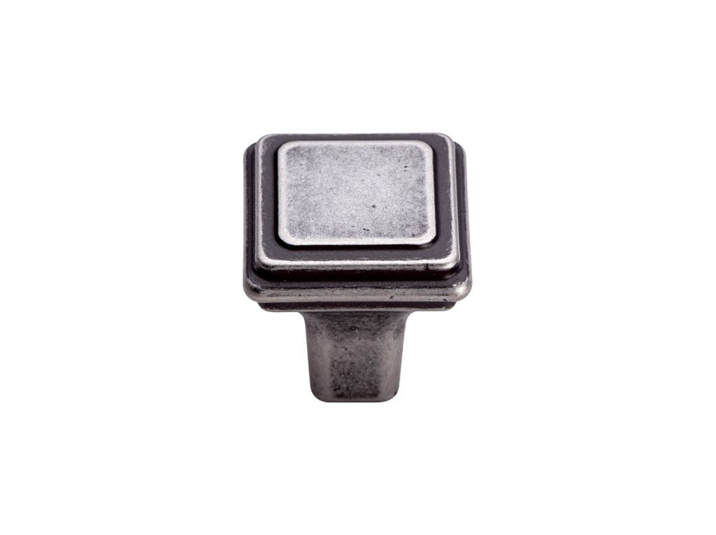Ручка кнопка Gamet GR38-G0031 античное серебро