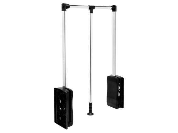 Ліфт-пантограф GIFF 450-600, навантаження 10 кг, Soft stop хром/чорний