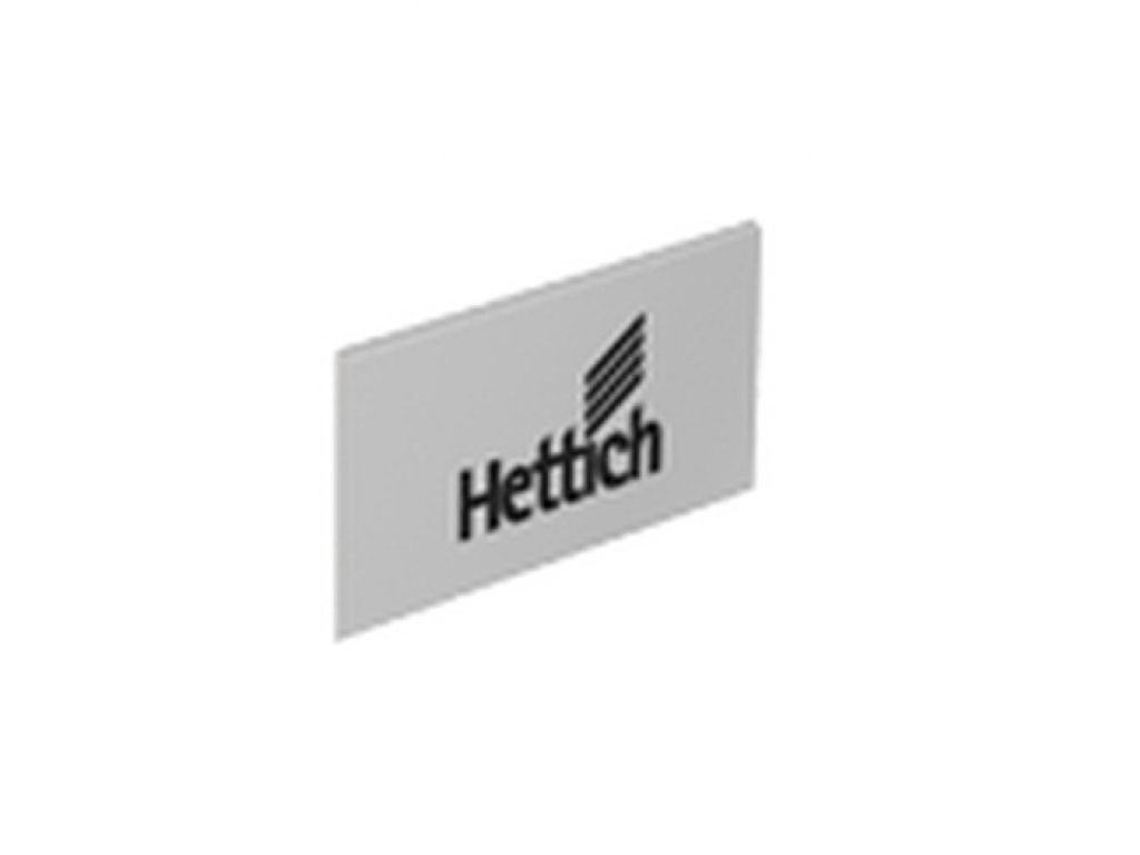 Заглушка с логотипом ArciTech Hettich алюминий (9.123.009)