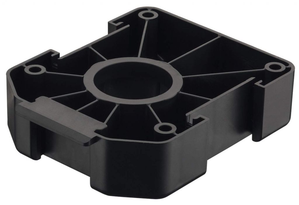 Монтажна пластина Hafele AXILO 78 під шуруп чорний (637.76.333)