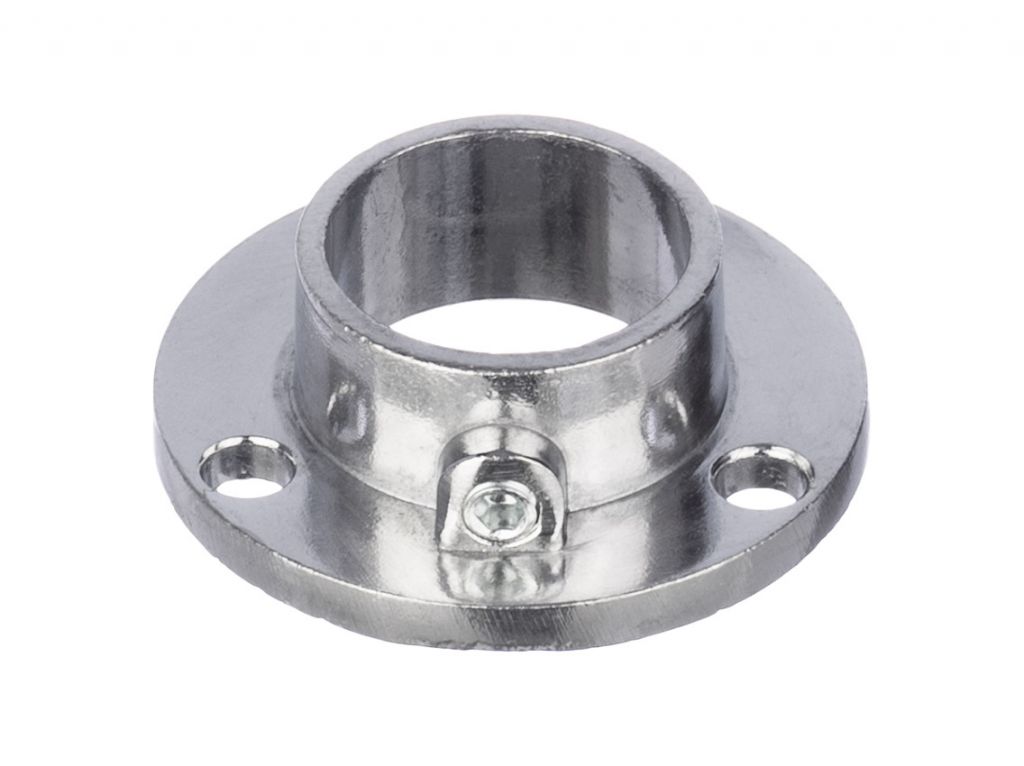 R-11/M Кріплення труби d=25 (алюміній) GIFF фланець хром