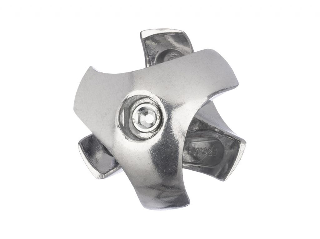 R-2SX Муфта потрійна ліва GIFF хром