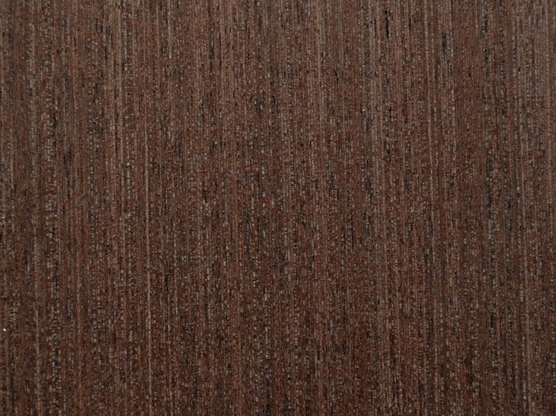 Фасад из плиты шпонированный Fine Line, 19 мм, матовый открытопористый, 1 ст, цвет Венге шоколад