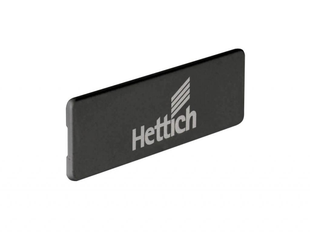 Заглушка з логотипом Atira Hettich антрацит (9.194.648)