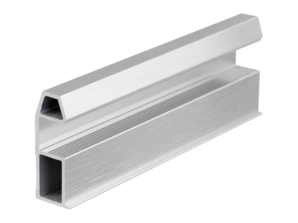 Профиль вертикальный Slider AIR серебро браш