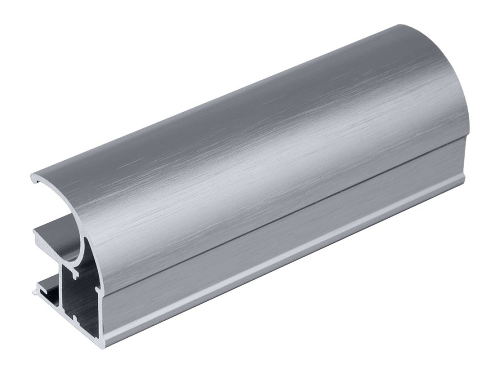 Профіль вертикальний відкритий Slider PREMIUM L=5300 графіт браш