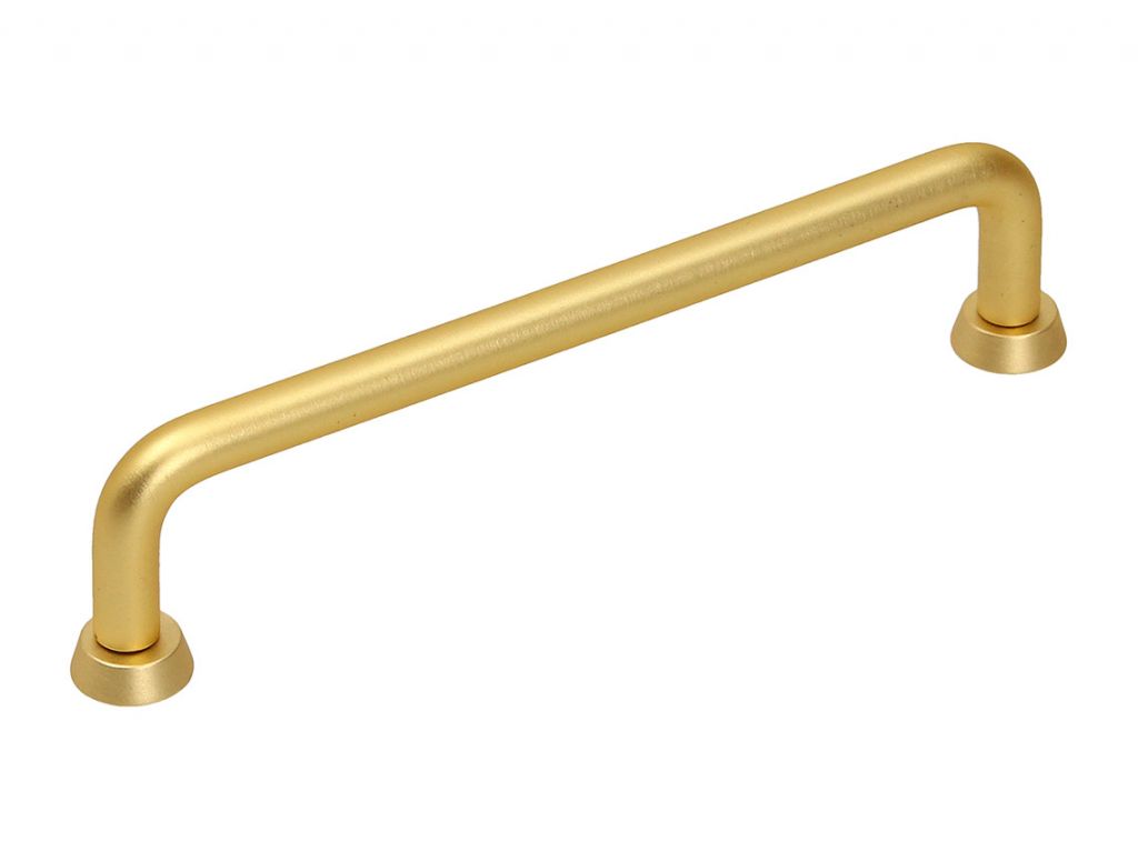 Ручка скоба Gamet US18-128-G33-G33 матовое золото