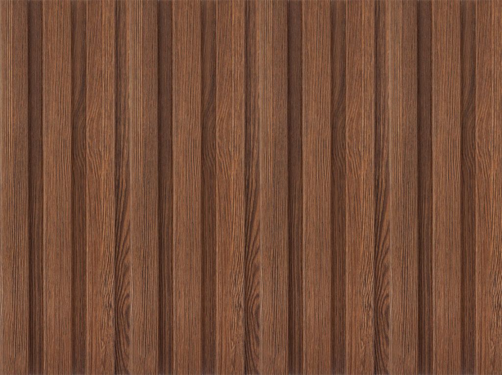 Стінова панель МДФ Super Profil 117(104)x12х2800 Дуб Родос темний