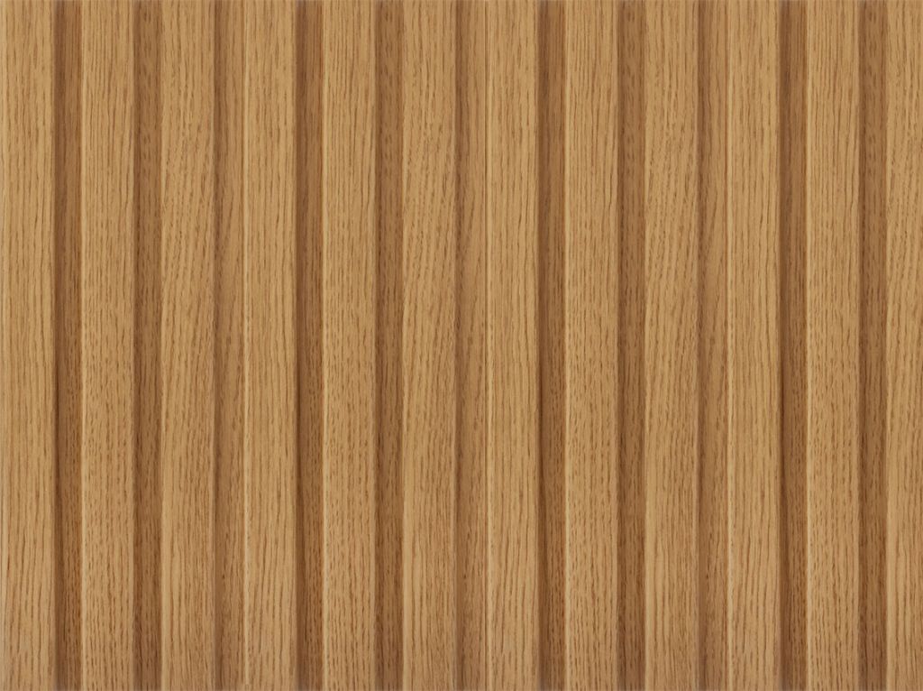 Стінова панель МДФ Super Profil 117(104)x12х2800 Дуб