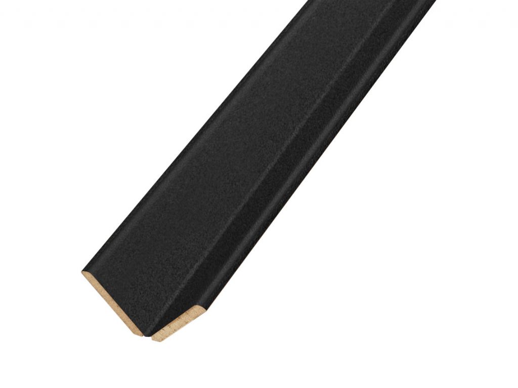 Универсальный декоративный угол Super Profil МДФ 54х3х2800 Черный