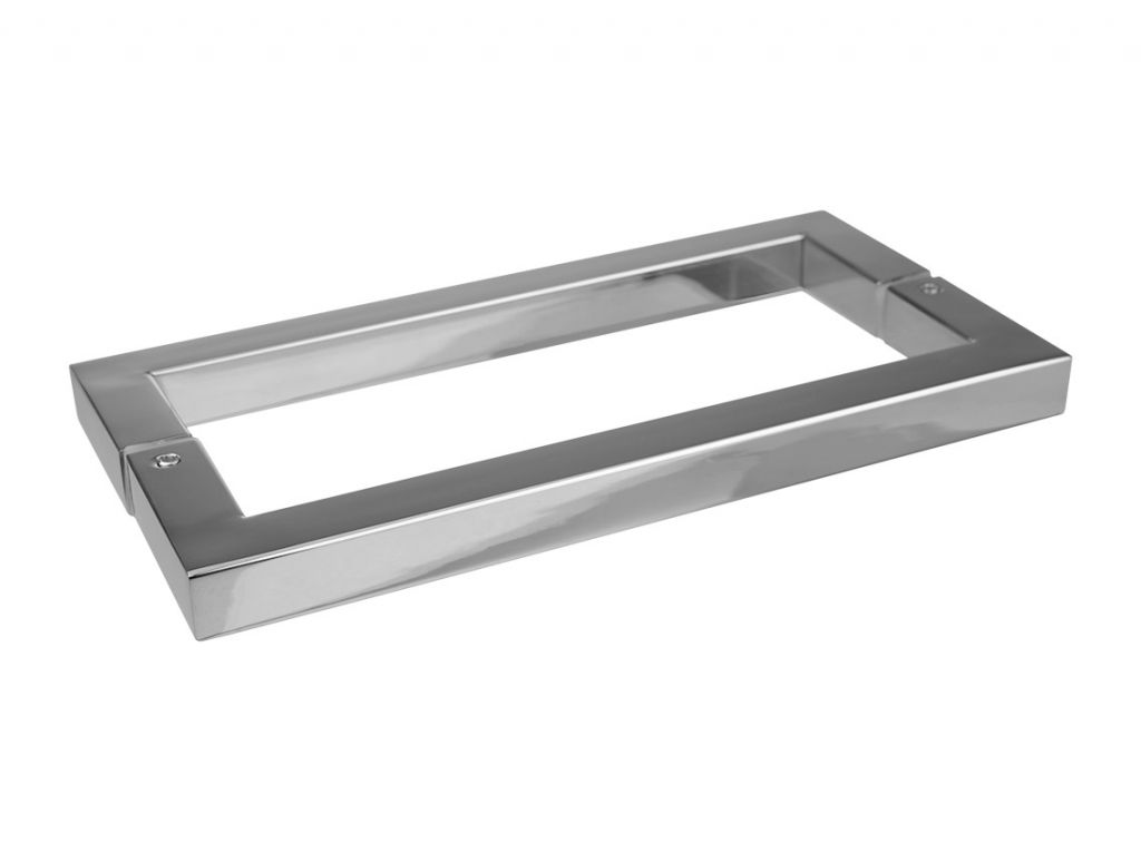 Ручка квадратна GIFF Glass 270 полірований хром