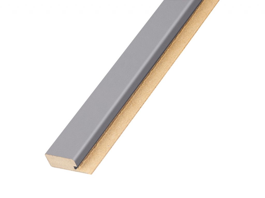 Стартовая планка МДФ Super Profil 24x38х2800 Светло серый