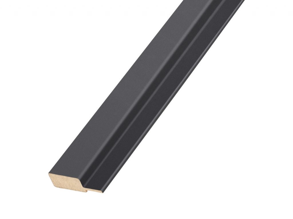 Финишная планка МДФ Super Profil 24x38х2800 Титан Гофти