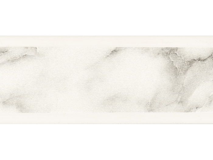 Плинтус кухонный Мрамор Каррара белый (198) L=3000
