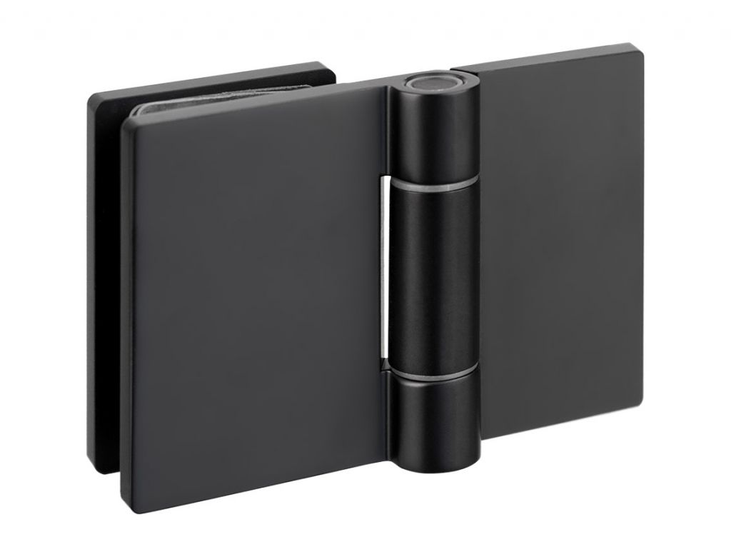 Петля LIVORNO стіна-скло GIFF Glass Premio чорний матовий