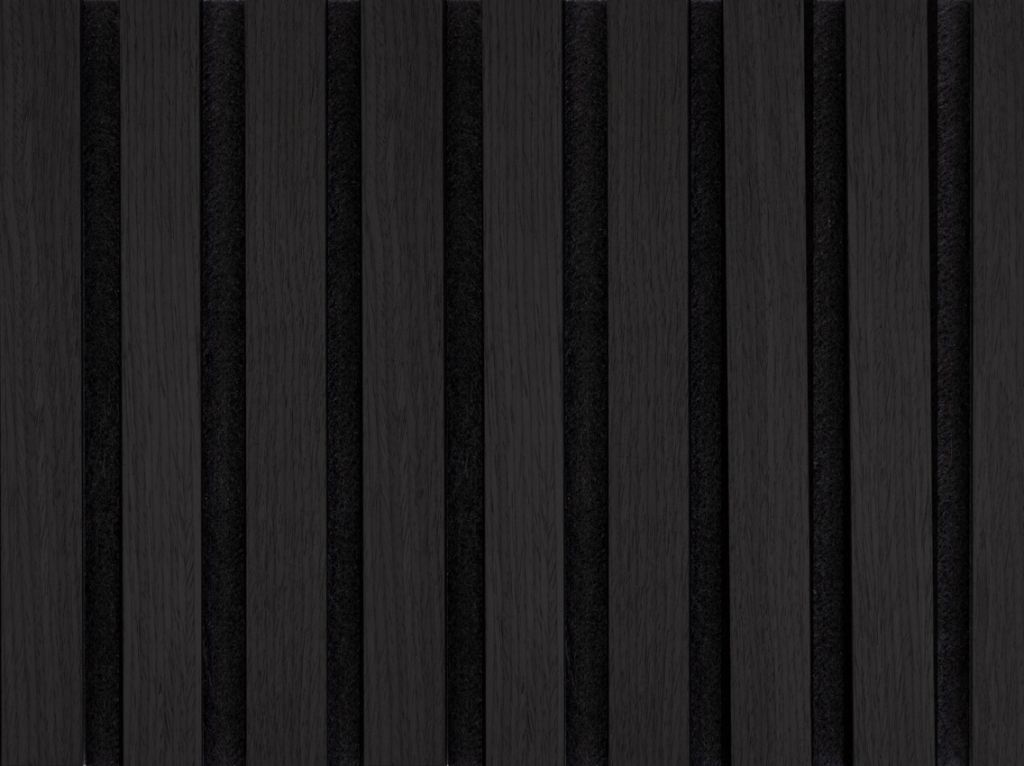 Декоративная аккустическая панель 2800х300(30) Черный (ДАП-005)