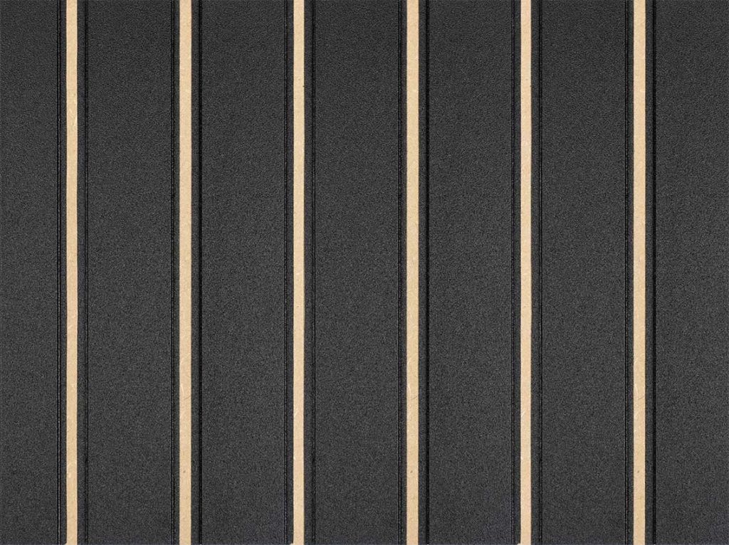 Стінова панель набірна Super Profil 12133 МДФ 133х12х2800 Чорний