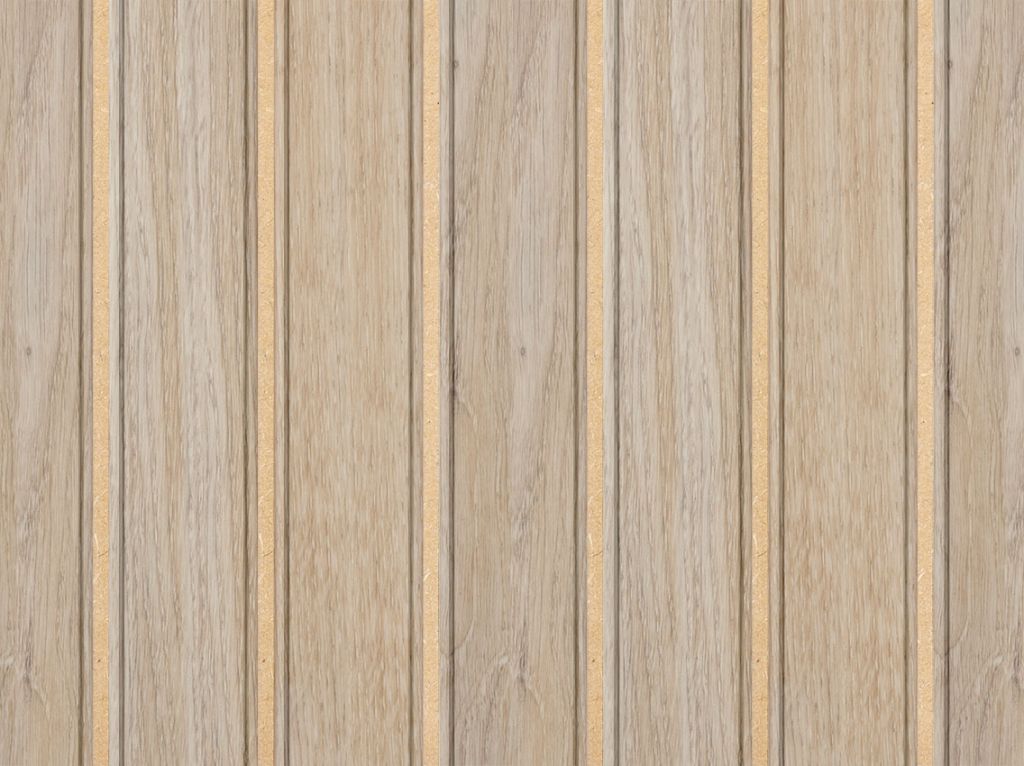 Стінова панель набірна Super Profil 12133 МДФ 133х12х2800 Дуб Шамоні світлий