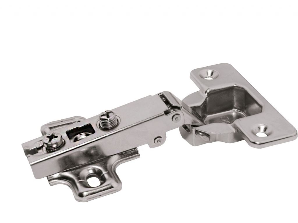 Петля накладная Slide-on ALVA Optima d=35 Н=0 никель