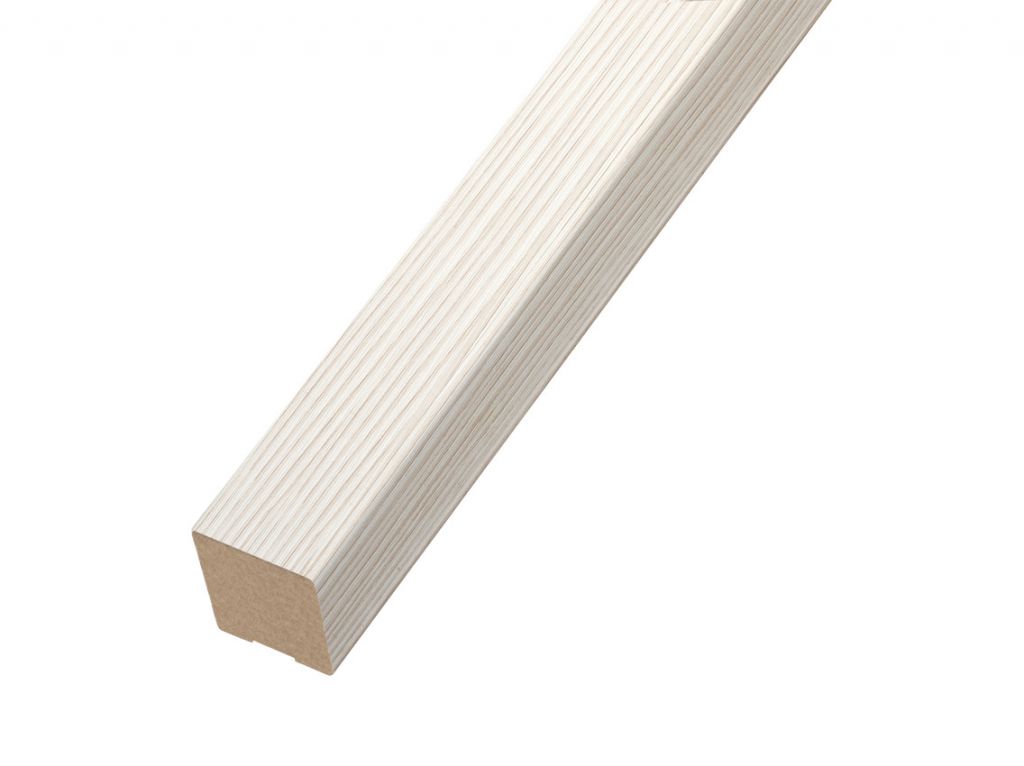 Рейка декоративная Super Profil 2529 МДФ 25х30х2800 Вудлайн Крем