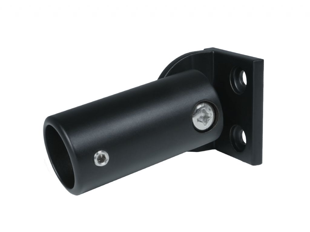 Соединитель стена-труба 19мм регулируемый GIFF черный матовый