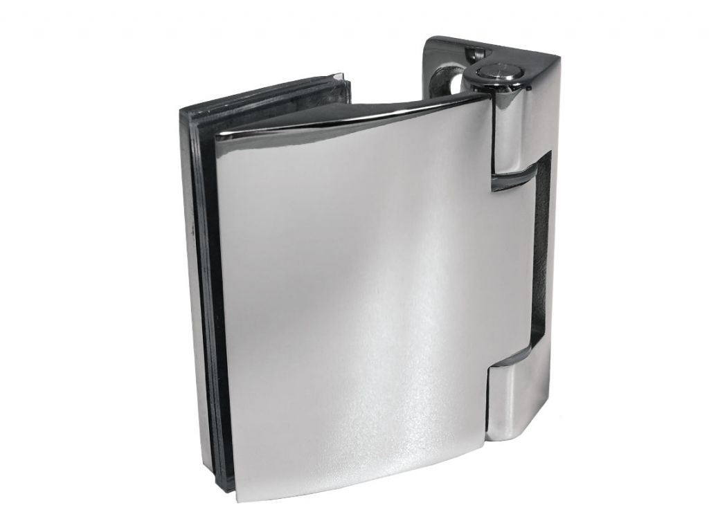 Петля 90* стена-стекло GIFF Glass modern полированный хром