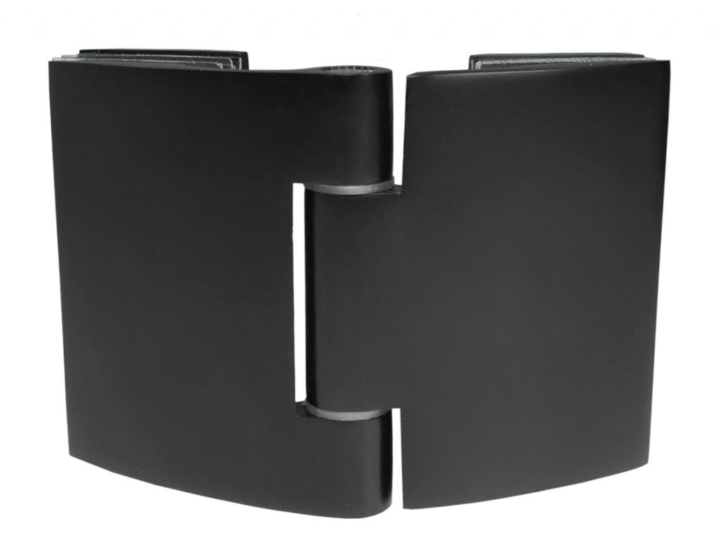 Петля 180* стекло-стекло GIFF Glass modern черный матовый