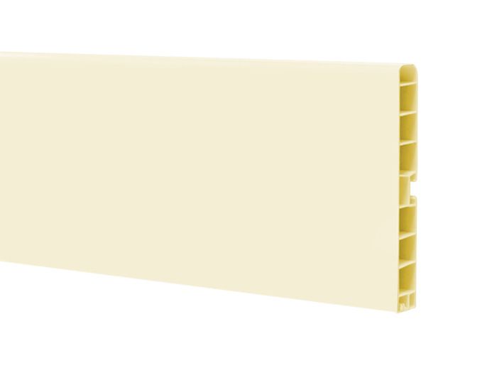 Уцінка. Планка цокольна Volpato L=4000 H=100 слонова кістка