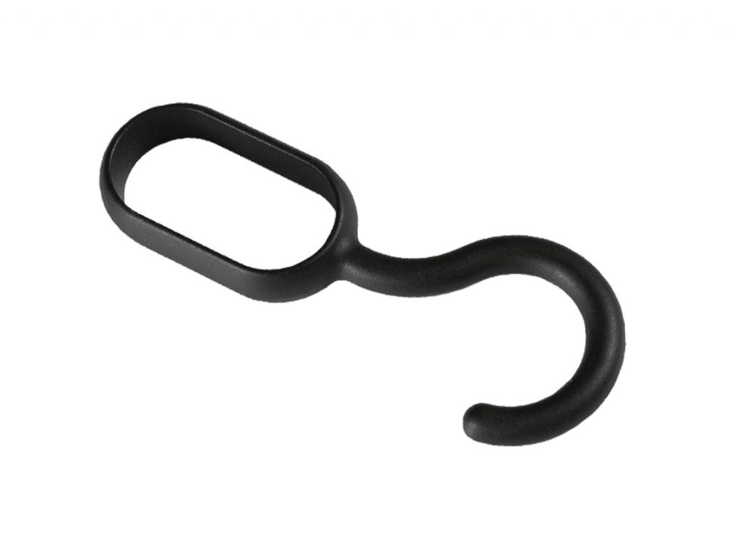 Гачок на овальну трубу Ozkardesler чорний