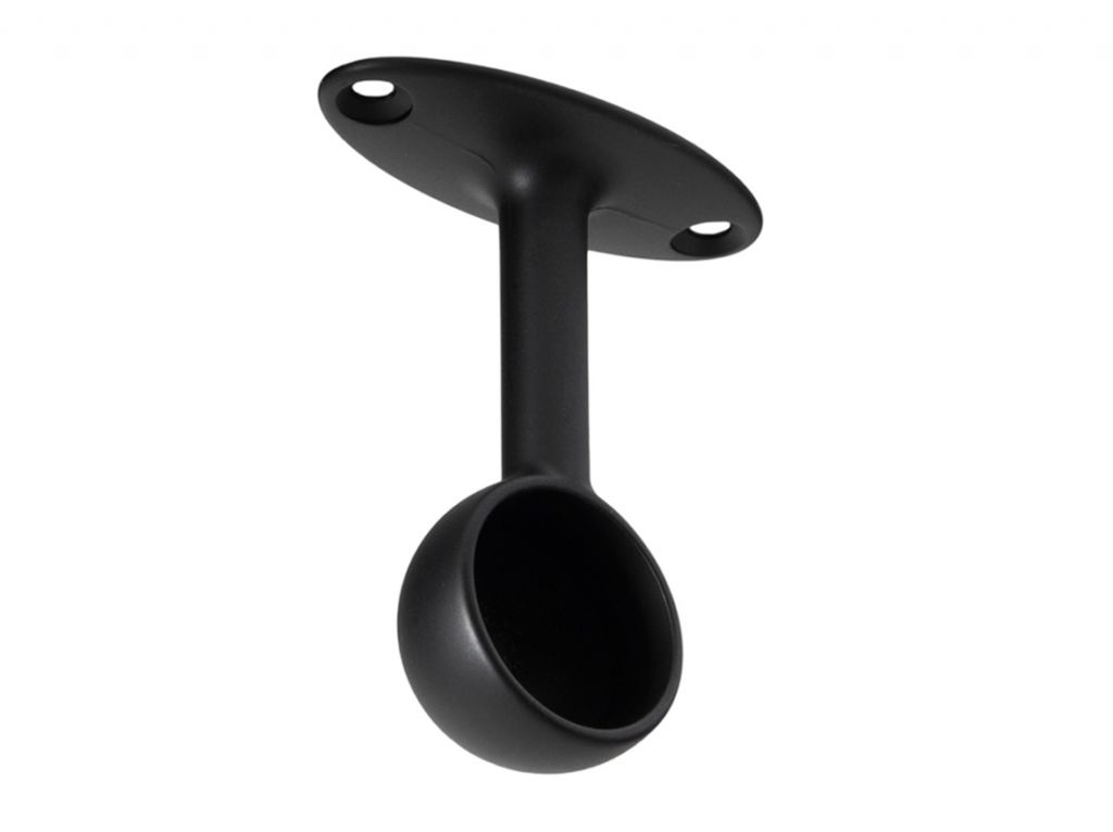 Кріплення труби d=25 кінцеве Ozkardesler чорний (207)