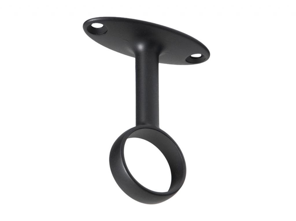 Кріплення труби d=25 наскрізне Ozkardesler чорний (206)