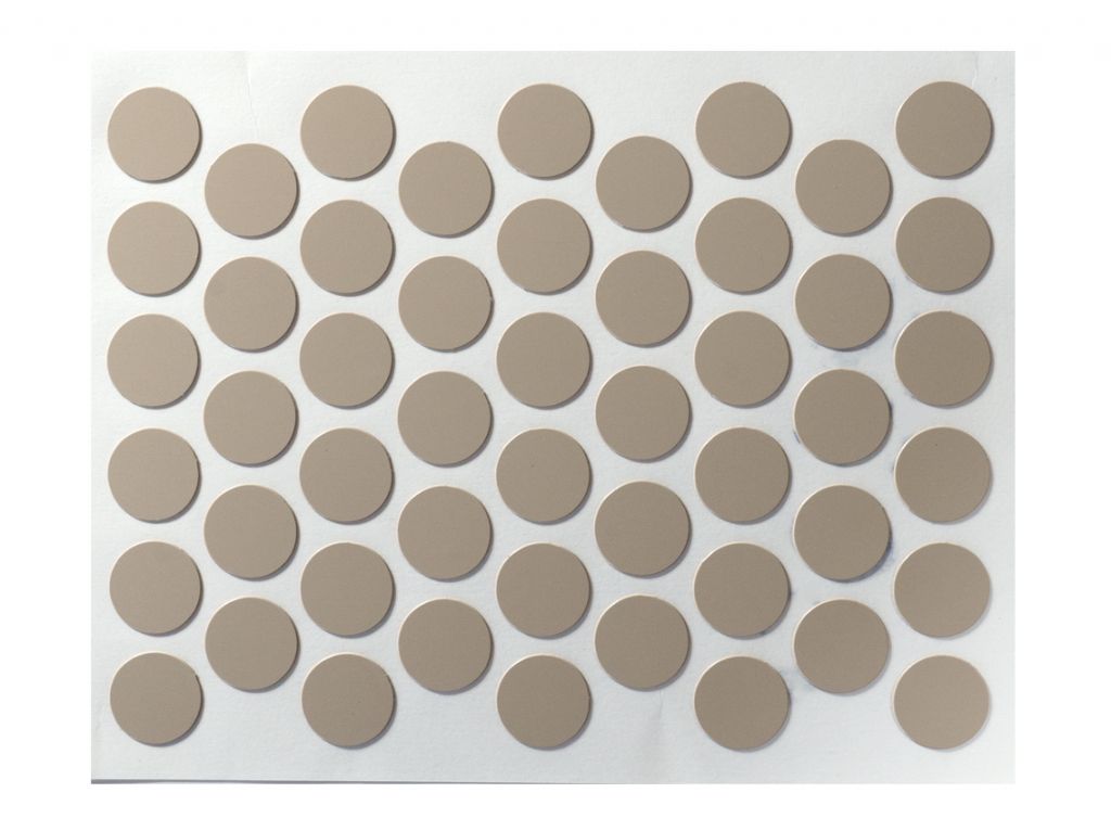 Заглушка конфирмата самоклеющаяся Weiss d=14 капучино (50 шт) (2222)