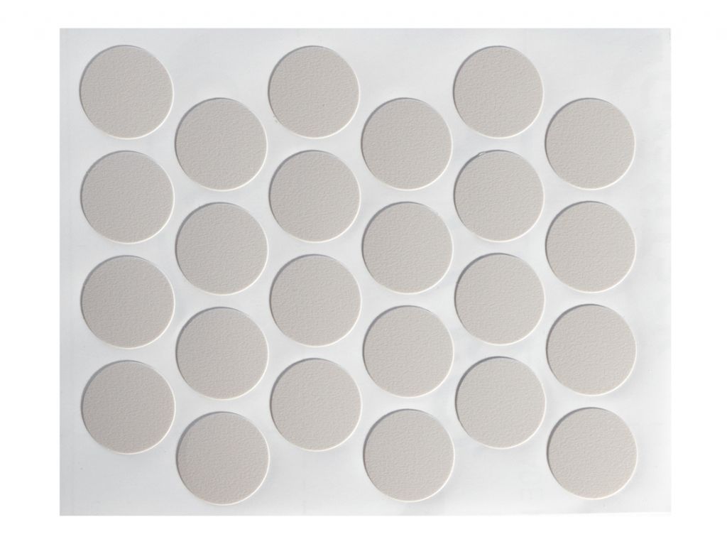 Заглушка мініфікса самоклейна Weiss d=20 кашемір (24 шт) (702)