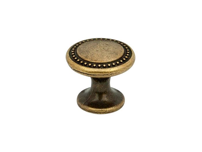 Ручка кнопка GIFF 7/142 античная бронза