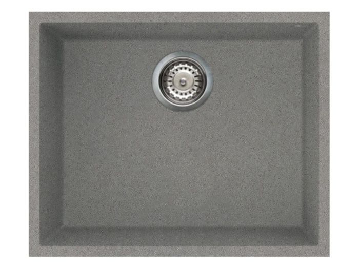 Мийка штучний камінь Elleci 540x440 Quadra 105 під стільницю Titanium M73