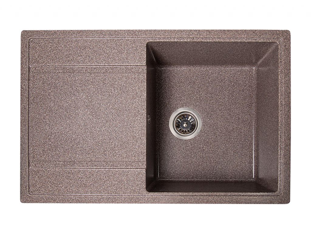 Мийка штучний камінь Solid 780х510 Модус граніт (без отвору під змішувач)