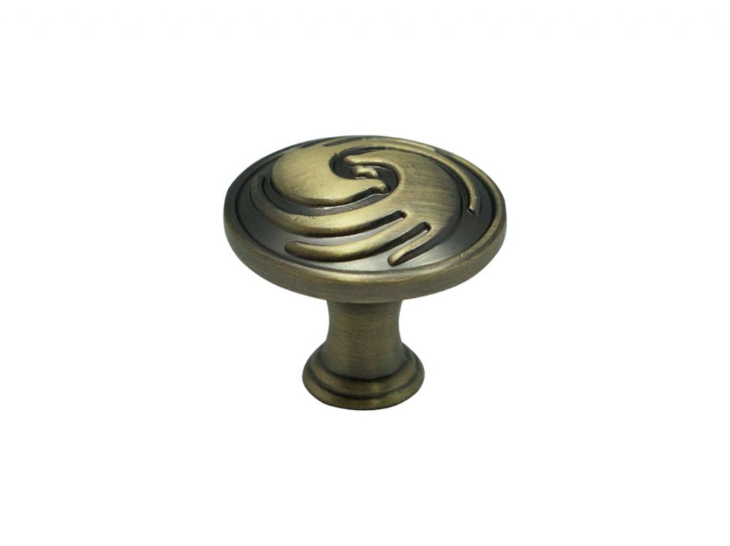 Ручка кнопка GIFF 2/154 антична бронза