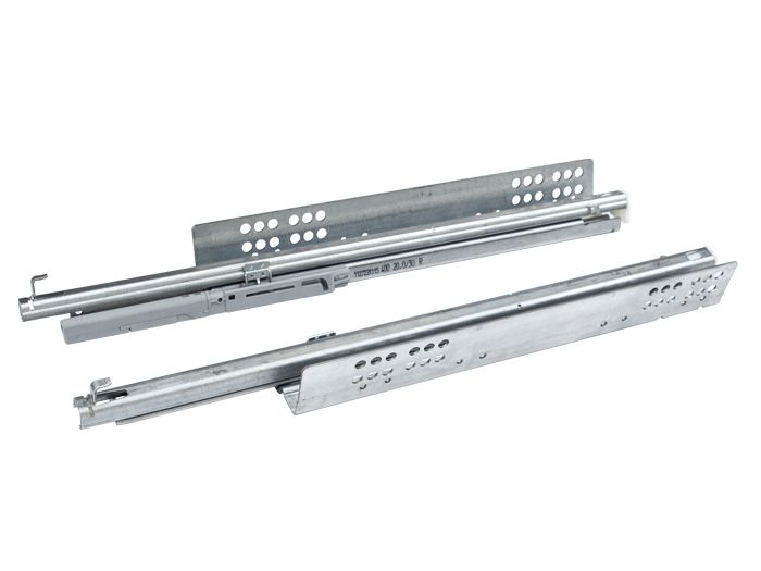 Напрямна повного висування з механізмом Push to Open Hettich Quadro 6 L=450 (9.111.241)