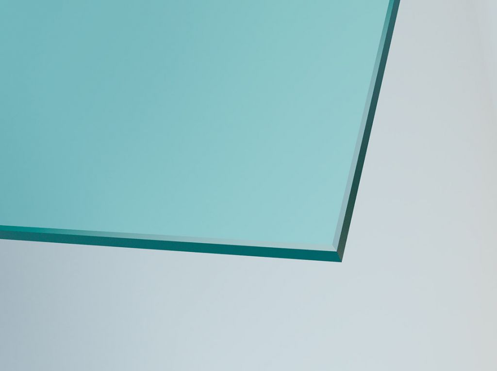 Еврофаска прямолинейная (полировка) на стекле 4 мм