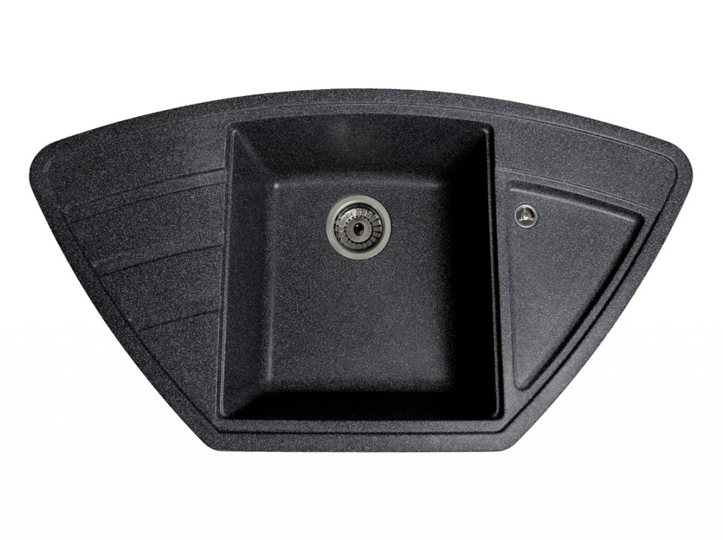 Мойка искусственный камень Solid КРАФТ 980х510 черный гранит (без отверстия под смеситель)