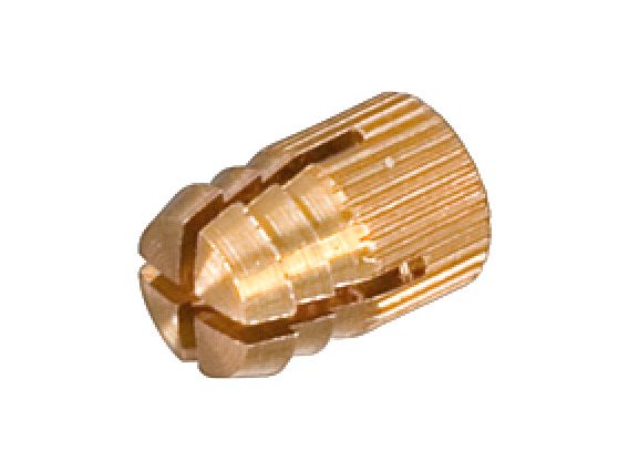  Распорная муфта Hafele М4х8мм латунь (051.45.004)