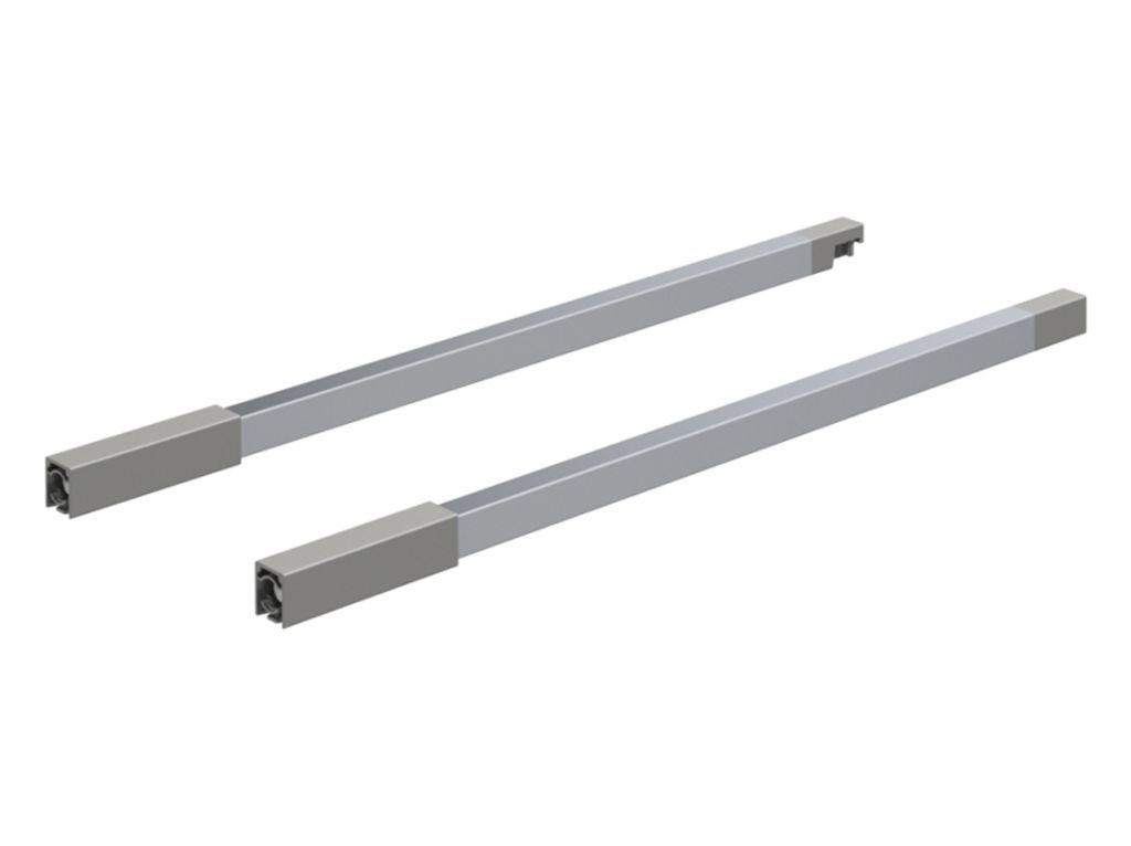 Продольный релинг Atira правый Hettich L=470 серебро (9.194.531)