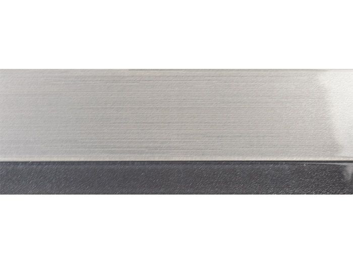 Кромка ЛАЗЕРНАЯ ПММА V-NUT 2766E серебристый металлик/сталь 23х1,0 (Rehau)
