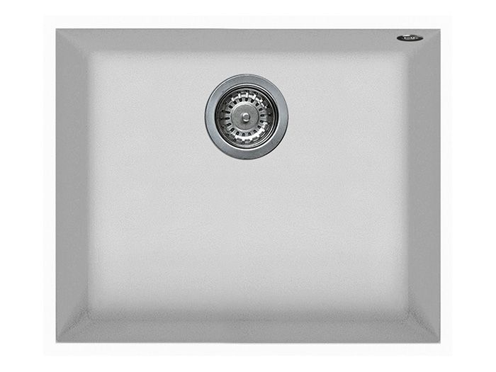Мийка штучний камінь Elleci 540x440 Quadra 105 під стільницю Bianco Titano G68