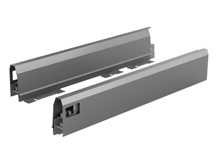 Боковина ящика ArciTech правая Hettich L=500 H=94 антрацит (9.121.292)