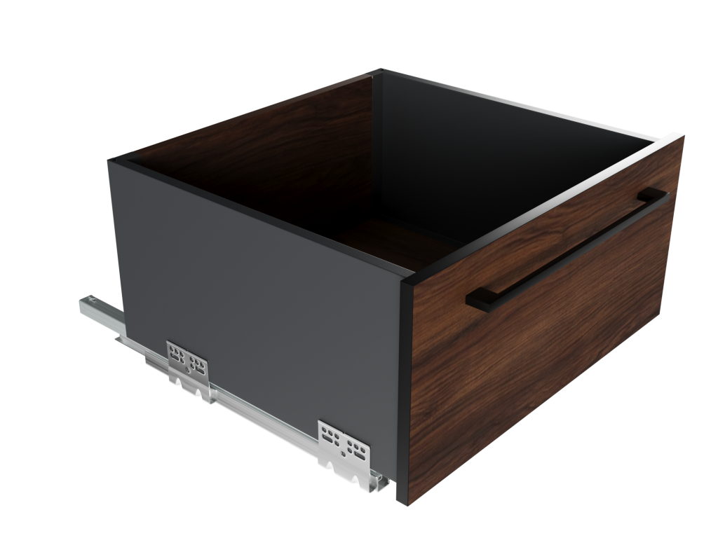 Висувний ящик GIFF PRIME FlatBox 3D L=400 H=199 графіт