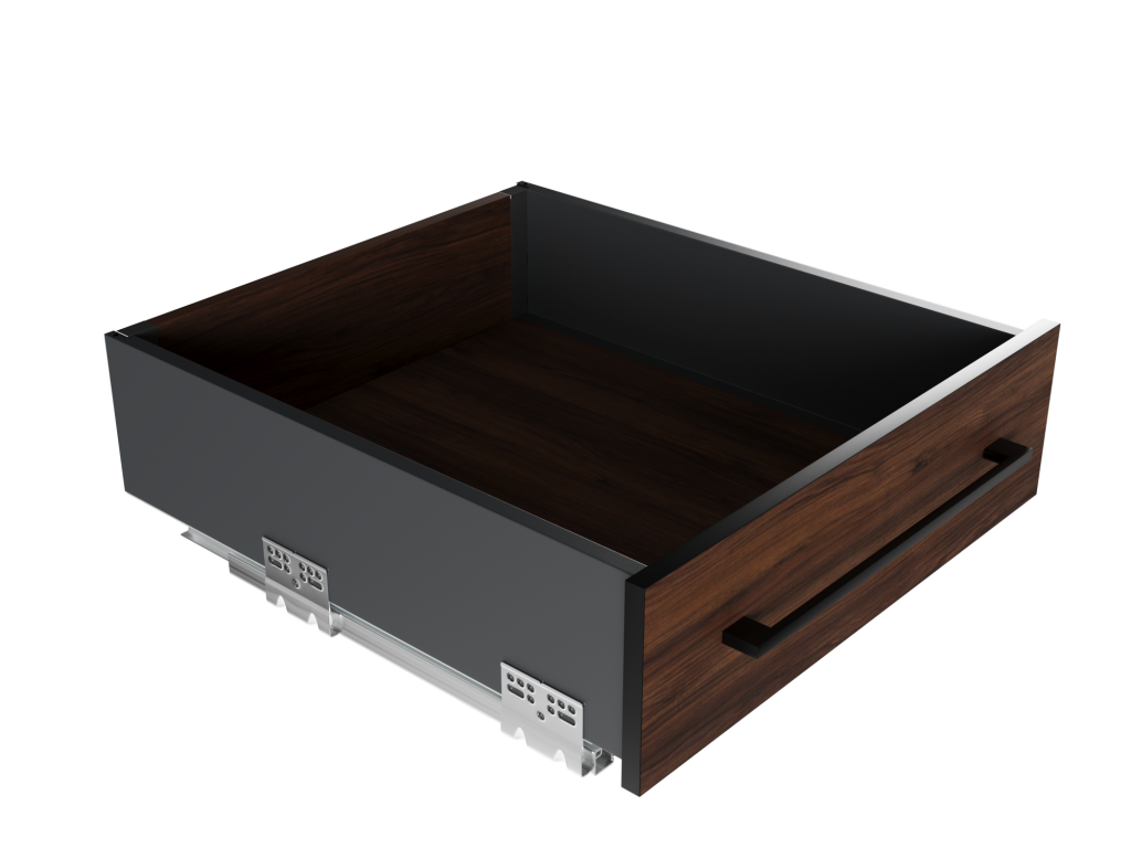 Выдвижной ящик GIFF PRIME FlatBox 3D L=500 H=116 графит