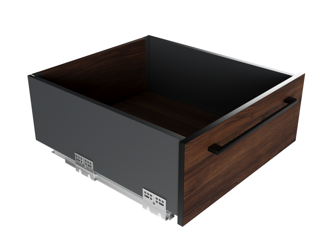 Висувний ящик GIFF PRIME FlatBox 3D L=500 H=167 графіт