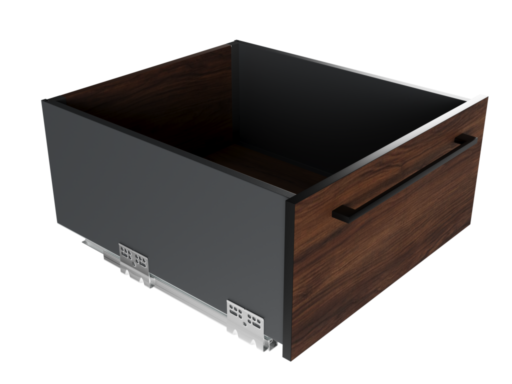 Висувний ящик GIFF PRIME FlatBox 3D L=500 H=199 графіт