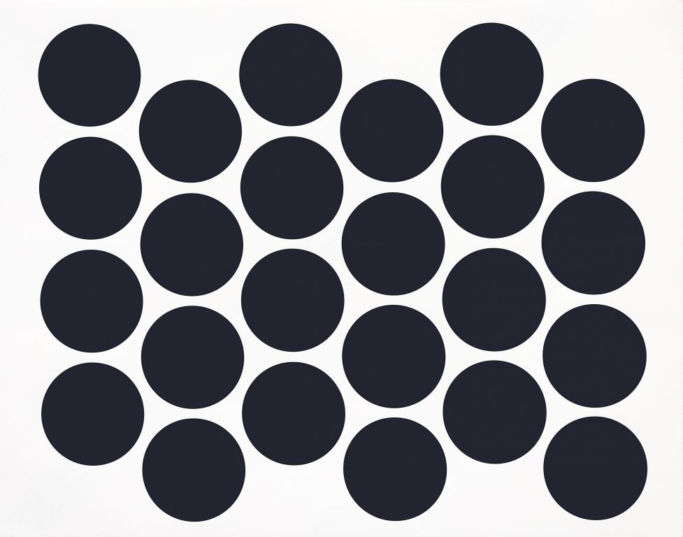 Заглушка минификса самоклеющаяся Weiss d=20 антрацит глянец (24 шт) (5010)